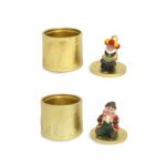 Fananees Sitting on a Cylinder Shape Jar for Ramadan and Festive Decoratives - Image 2