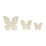 White Butterfly MDF & Porcelain Decoration – Elegant Accessories for Your Easter Collection