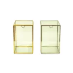 Square Mirror Base Glass Box