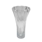 Transparent Crystal Bohemia Piccadilly Vase – Elegant Cut Glass Centerpiece
