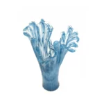 Blue Navy Vanessa Fan Vase