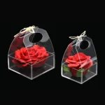 Square Base Plexi Basket