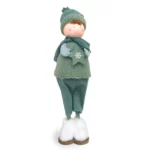 Starlight Sage: Handcrafted Wool Boy Doll with Felt Star - A Celestial Companion