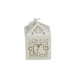 Bride & Groom Carton Box With Satin Ribbon - Image 2