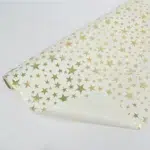 Golden Star Wrapping Paper