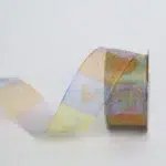 Colored Baby Design Organza Ribbon