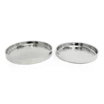 Ice Pattern Wall Mirror Side Tray