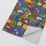 Modern Mosaic: Matte Colored Blocks Wrapping Paper - Contemporary Gift Wrap Sheets