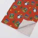 Classic Crimson: Red Christmas Wrapping Paper - Festive Holiday Gift Wrap