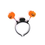 Luminous Halloween Pumpkin Headband – Light-Up Jack-O’-Lantern Hair Accessory for Spooky Fun