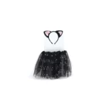 Set Of Cat Eye Mask, Headband & Tulle Skirt