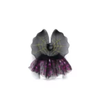 Enchanting Spider Web Wings & Tulle Skirt Set – Mystical Gothic Fairy Costume for Halloween & Cosplay