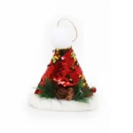 Hanging Santa Hat - Festive Christmas Decoration