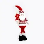 Standing Santa with Hat and Scarf - Christmas Decor