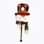 Snowman Face with Hat - Hanging Christmas Decor