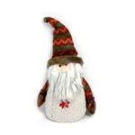 Santa with Hat, Scarf & Gloves - Christmas Figure