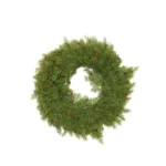 Wild Red Berry Pine Wreath - Christmas Decoration