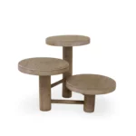 3 Different Tiers Mini Wooden Table