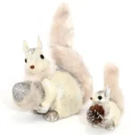 Furry Squirrel Decoration - Charming Home Decor