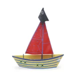 Pirate Ship Stand Wooden Decoration