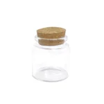 Mini Corked Glass Bottle Set
