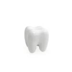 Mini Ceramic Tooth – 3 × 3 × 3 cm Decorative Motif
