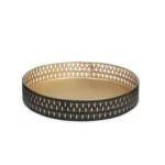 Black Round Metal Tray - Image 3
