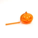 Halloween Pumpkin with Handle and Scary Music – Light-Up Pumpkin Lantern with Sound Effects for Spooky Decor