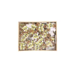 Bear Holding Bottle Wooden Motif