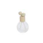 Round Glass Perfume With Two Sticks