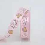 Pink Satin Ribbon – 4 cm Baby Girl Elegance