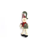 Hanging Snowman with Long Hat - Christmas Ornament
