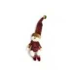 Sitting Snowman with Stylish Boots - Christmas Decor