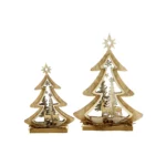 Standing Christmas Tree with Mini Deer – A Delightful Decorative Accessory for Your Christmas Collection | Perfect Seasonal Holiday Decor