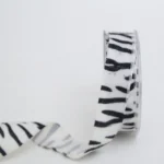 Zebra Velvet Ribbon