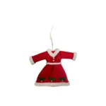 Fiber Fabric Mother Christmas Dress Ornament