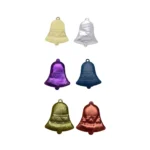 Bright Bell Ornament: Colorful Christmas Jingle for Your Tree