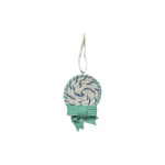 Swirly Candy Ornament - Sweet Clay Dough Christmas Decor