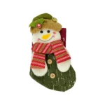 Bear With Scarf Christmas Sock