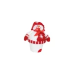 Ball Snowman Candy Box Ornament: Sweet Holiday Decor