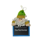 Festive Cheer: Large Santa's Window Decoration