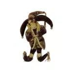 Playful Holiday Magic: Masking Elf Boy Figurine