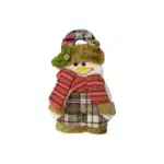 Whimsical Winter Welcome: Snowman Door Stopper with Hock Hat