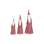 Standing Felt Cone Santa: Cozy Holiday Decor