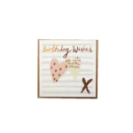 "Birthday Wishes with Heart" Gift Card - Express Your Love on Their Special Day!