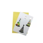 "Happy Birthday" with Colored Hat Gift Card - Add Festive Flair to Gifts!