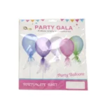 Colored Single Net Balloon - Unique Style for Your Celebrations!