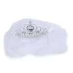 Crown Wreath Tulle Bridal Veil - Majestic Elegance for Your Fairytale Day!