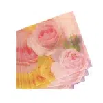Pink Floral Napkin - Charming & Elegant Table Accent
