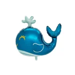 Blue Whale Foil Balloon - Dive into Fun with Your Celebrations!